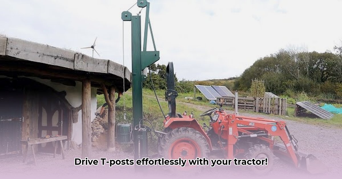 drive-t-post-with-tractor